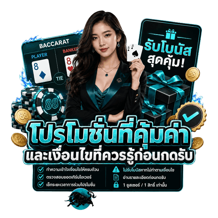 โปรโมชั่นที่คุ้มค่าและเงื่อนไขที่ควรรู้
