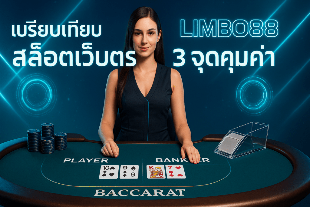 เปรียบเทียบ สล็อตเว็บตรง LIMBO88